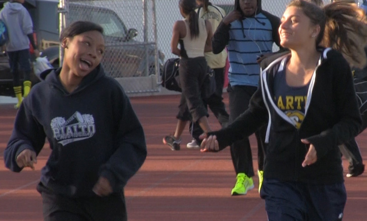 2014-03-15 - Pre-Meet Candid (Wildcat Relays)